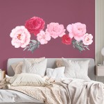 Rózsaszínú bazsarózsa - Falmatrica